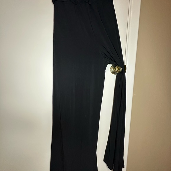 MSK Black Jumpsuit with pearl collar - Size M - Picture 10 of 10